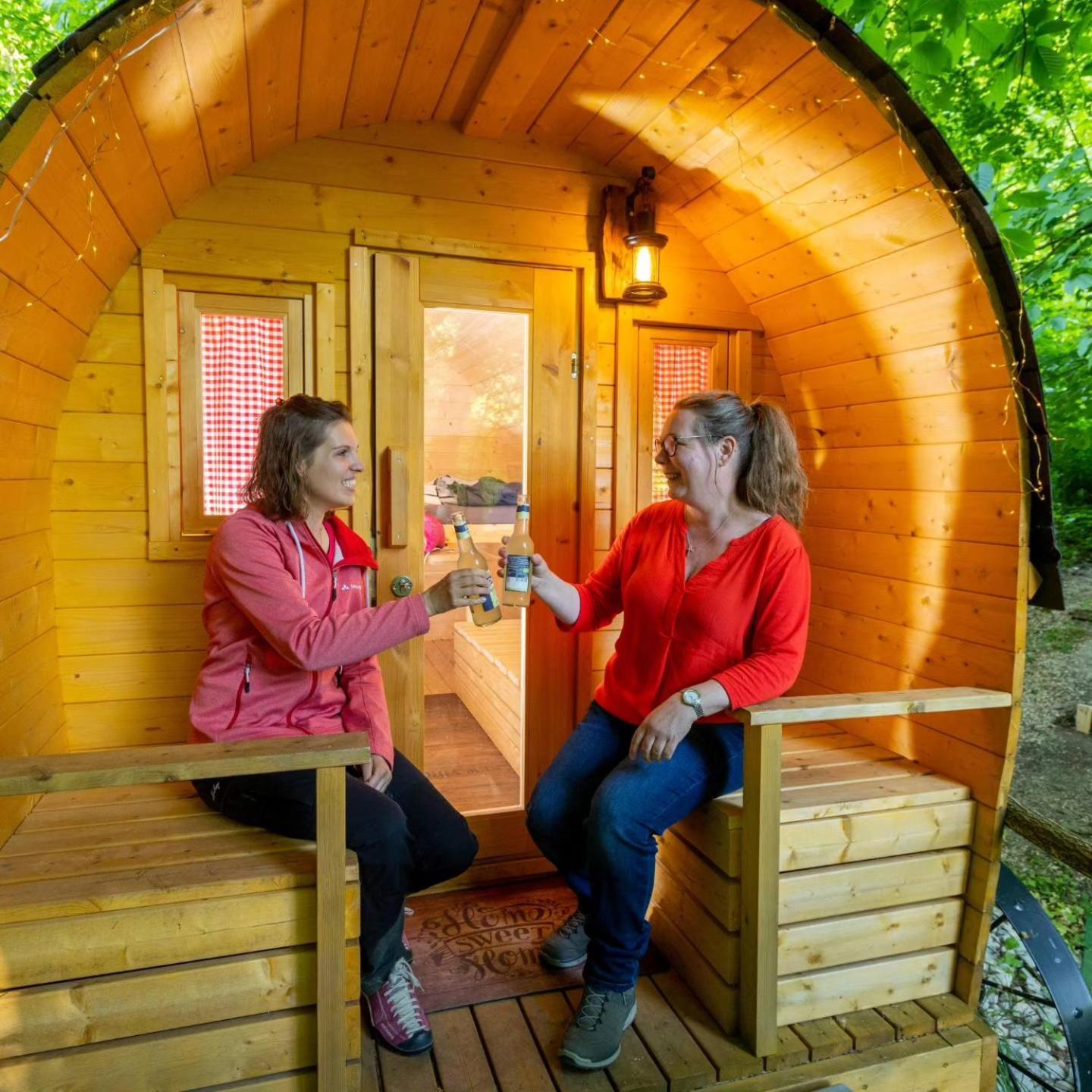 Campsite Fasshotel Westernwagen, Beheizt 2-3 Personen Kirchensittenbach